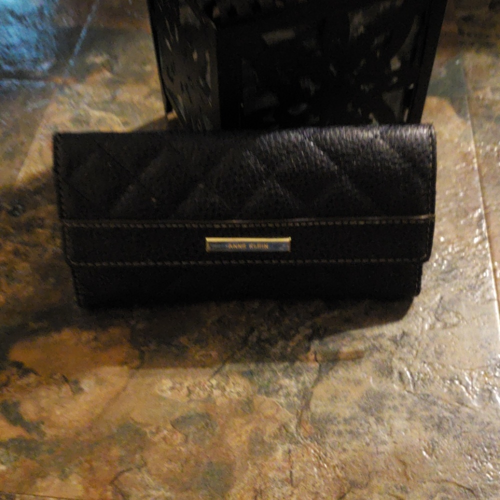 Anne Klein  blue wallet